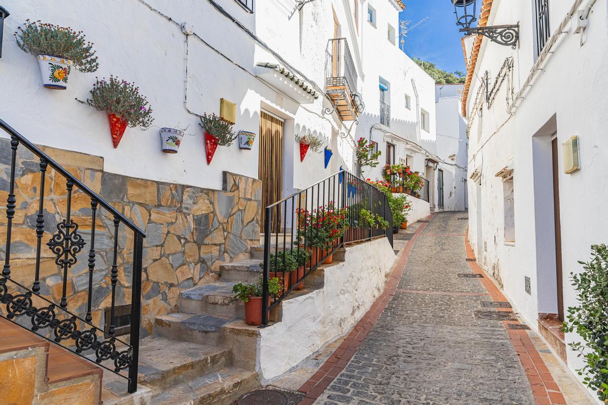Las calles de Casares están llenas de rincones bonitos