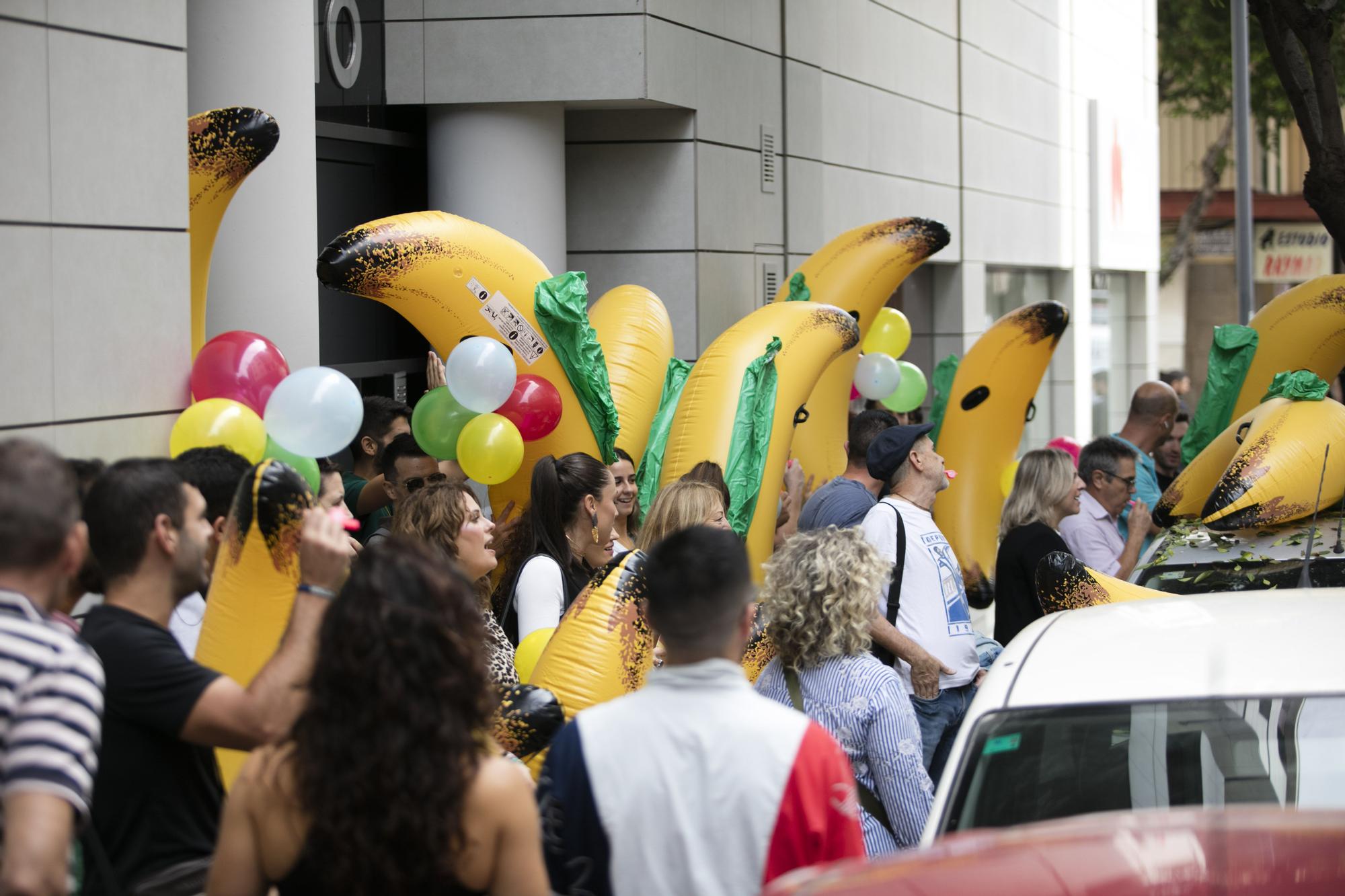 La manifestación de empleados públicos de Ibiza, en imágenes