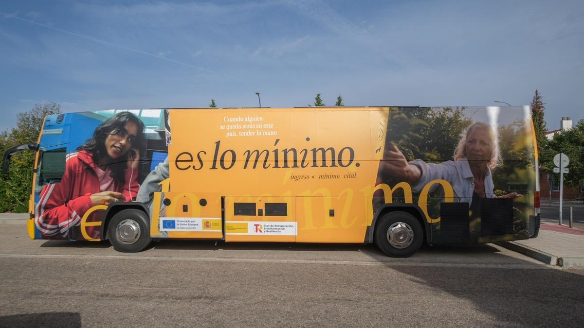 El autobús informativo del Ingreso Mínimo Vital (IMV)