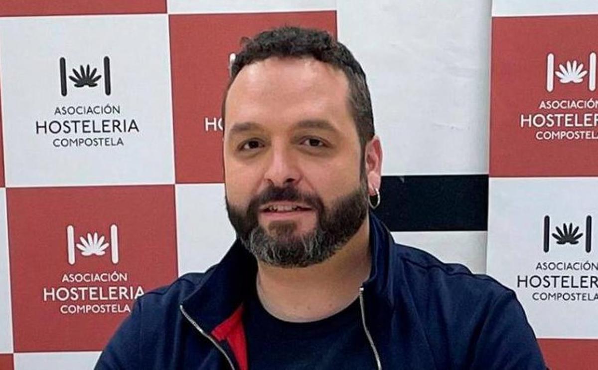 Thor Rodríguez, presidente Asociación de Hostelería Compostela