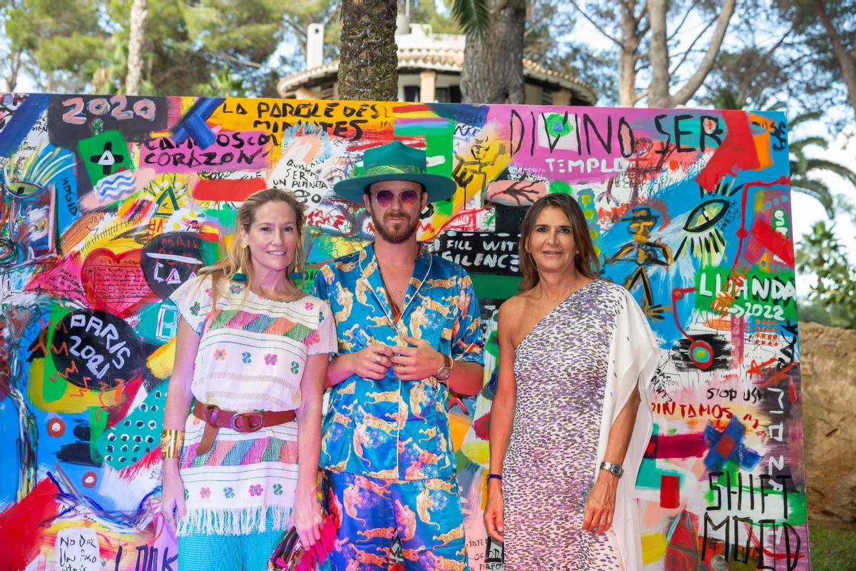 La actriz Macarena Gómez y su marido el pintor Aldo Comas, una pareja con mucho arte