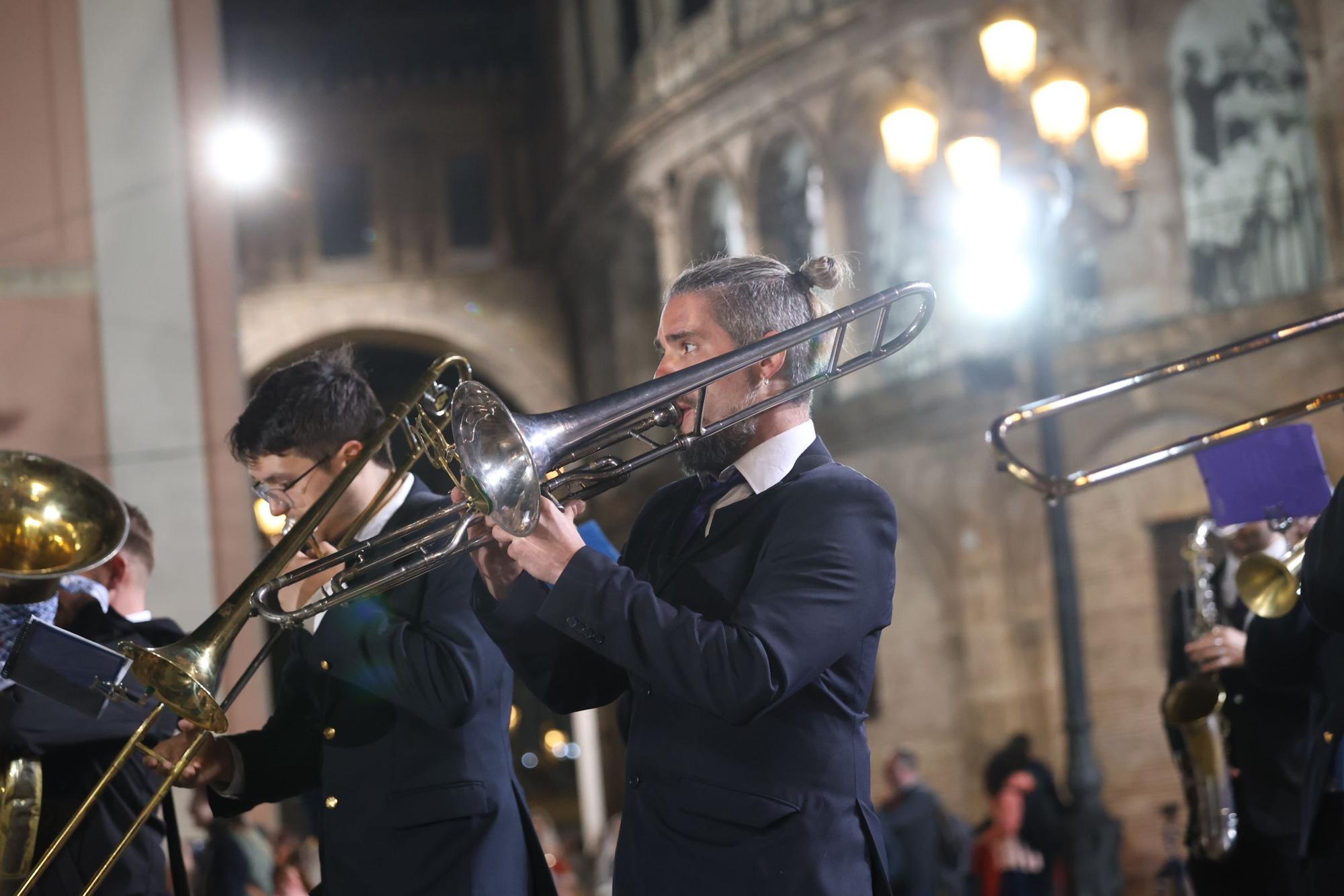 Fallas 2023 | Antología de músicos en la Ofrenda del día 17