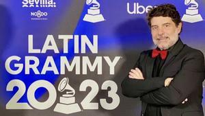 Juli Guiu en los premios Grammy Latinos 2023 en Sevilla