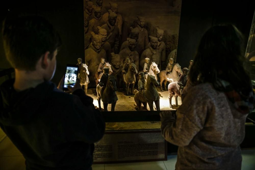 Exposición de los Guerreros de Xi'an en Los Prados