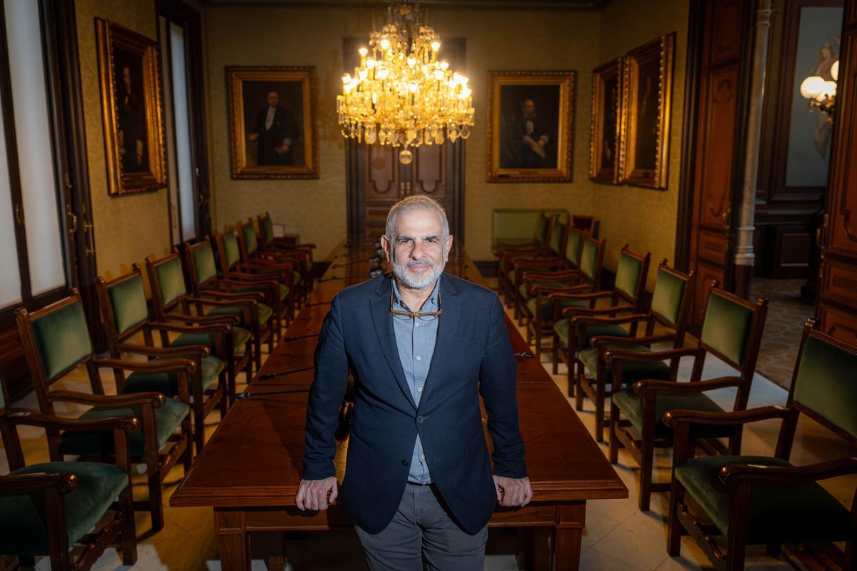 Barcelona, 24/03/2026 Política. Entrevista al exlíder de Ciutadans, Carlos Carrizosa, para el especial 'De la política ¿se sale?'. AUTOR: MANU MITRU