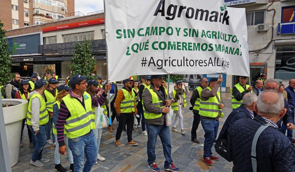 Así ha sido la manifestación de los agricultores