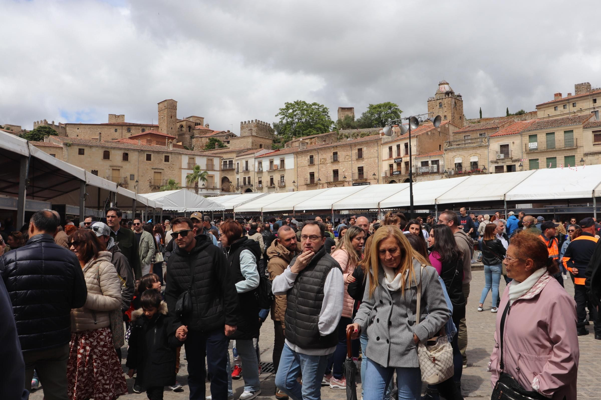 Primera jornada de la Feria Nacional del Queso de Trujillo