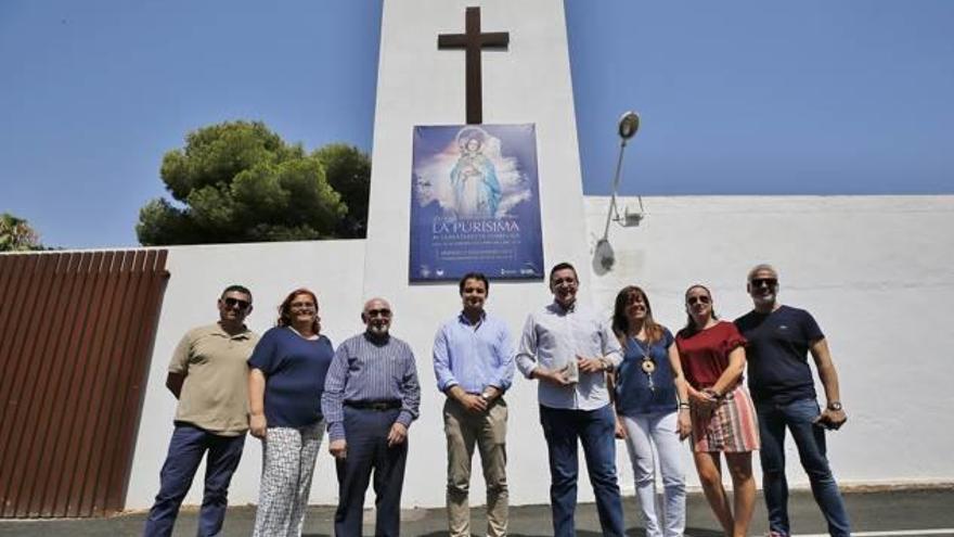 Presentación de la visita extraordinaria de La Purísima al Cementerio el próximo noviembre.