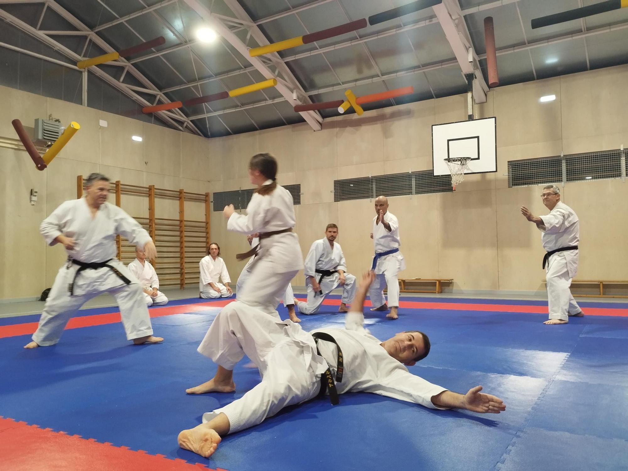 El tai-jitsu, el arte de defensa de los guerreros samurái conquista en Llanera