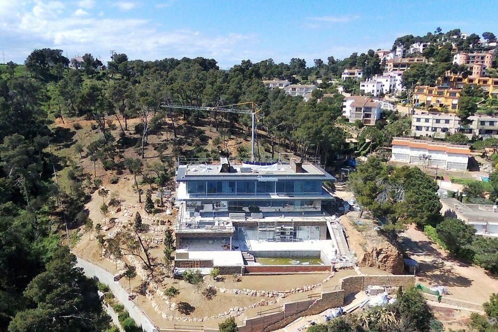 El xalet de luxe a la cala del Golfet de Calella de Palafrugell