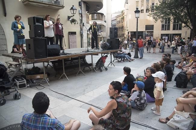 Arribada de la Flama del Canigó a Manresa