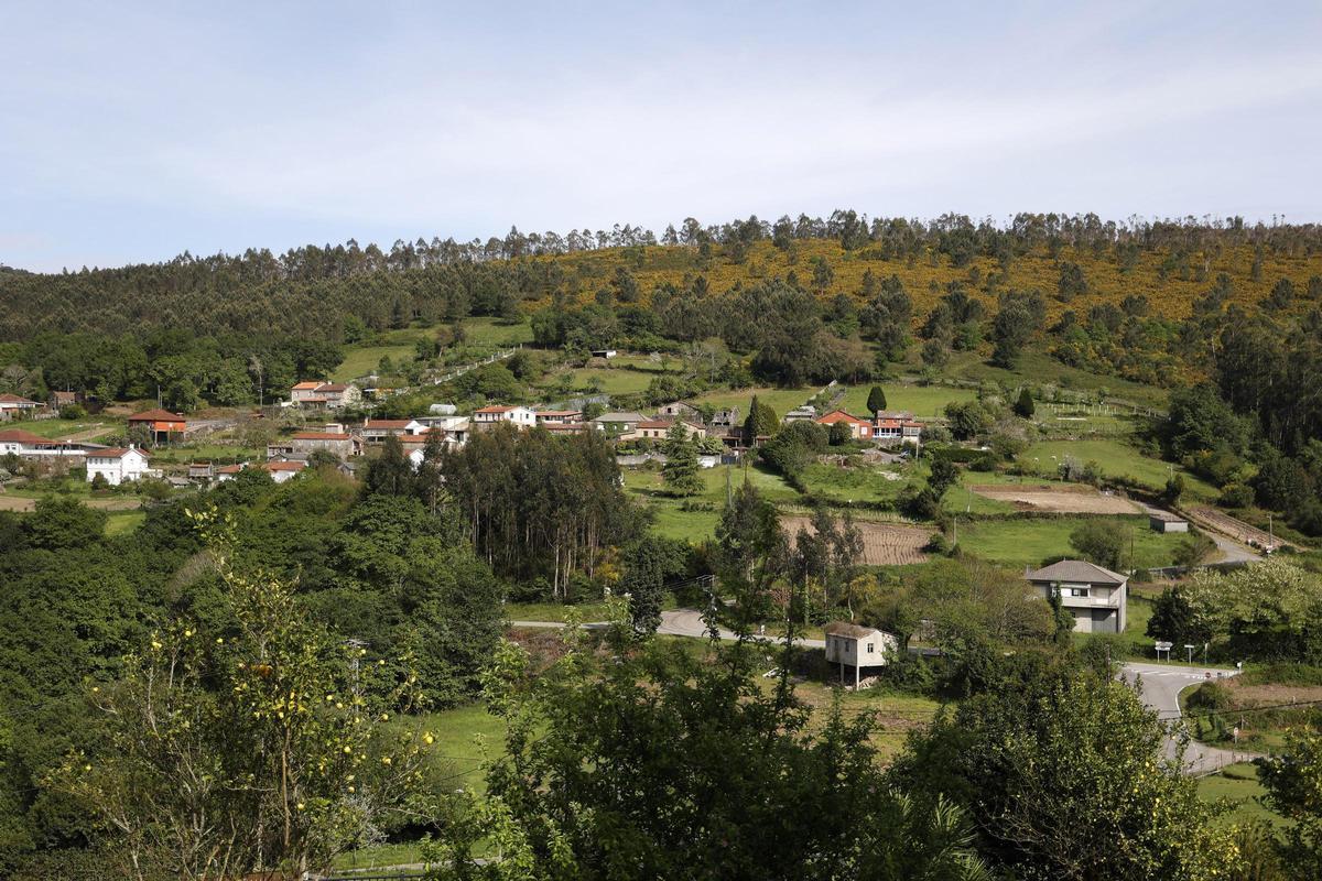 El nuevo Nomenclátor de Galicia modifica decenas de nombres del rural pontevedrés. En la imagen, aldea de Armonda en O Campo Lameiro.
