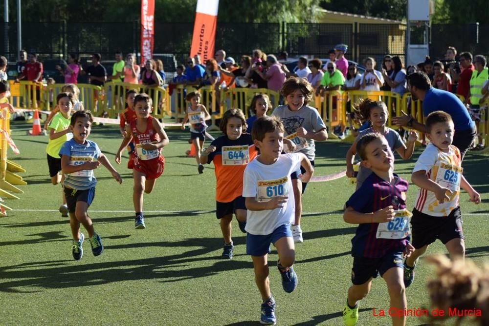 Carrera Puentes de Cieza. Pruebas de menores