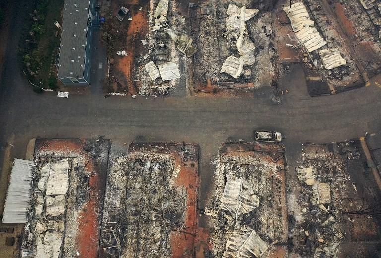 El devastador incendio de California, en imágenes