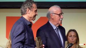 Vicente del Bosque y Jorge Valdano, Premio Valores 45 Aniversario