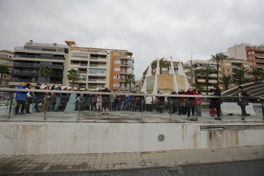 Ars Creatio rememoró este fin de semana con un recorrido teatralizado por Torrevieja el 190 aniversario del terremoto que asoló la comarca de la Vega Baja el 21 de marzo de 1829. Horas después de la r