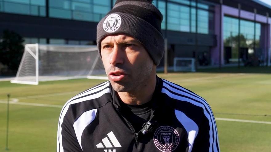 Mascherano: "Estamos ultimando detalles para llegar de la mejor forma al inicio de temporada"