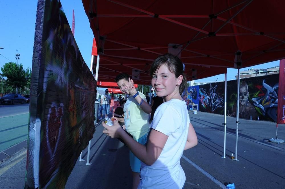 Las antiguas cocheras de Latbus acogen la I Grafiti Jam