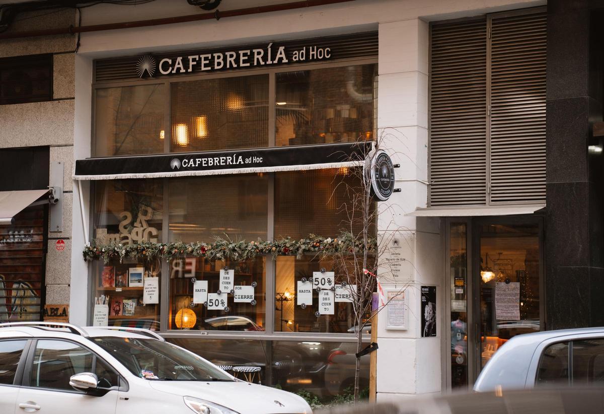 Cafebrería ad Hoc, en el madrileño barrio de Argüelles