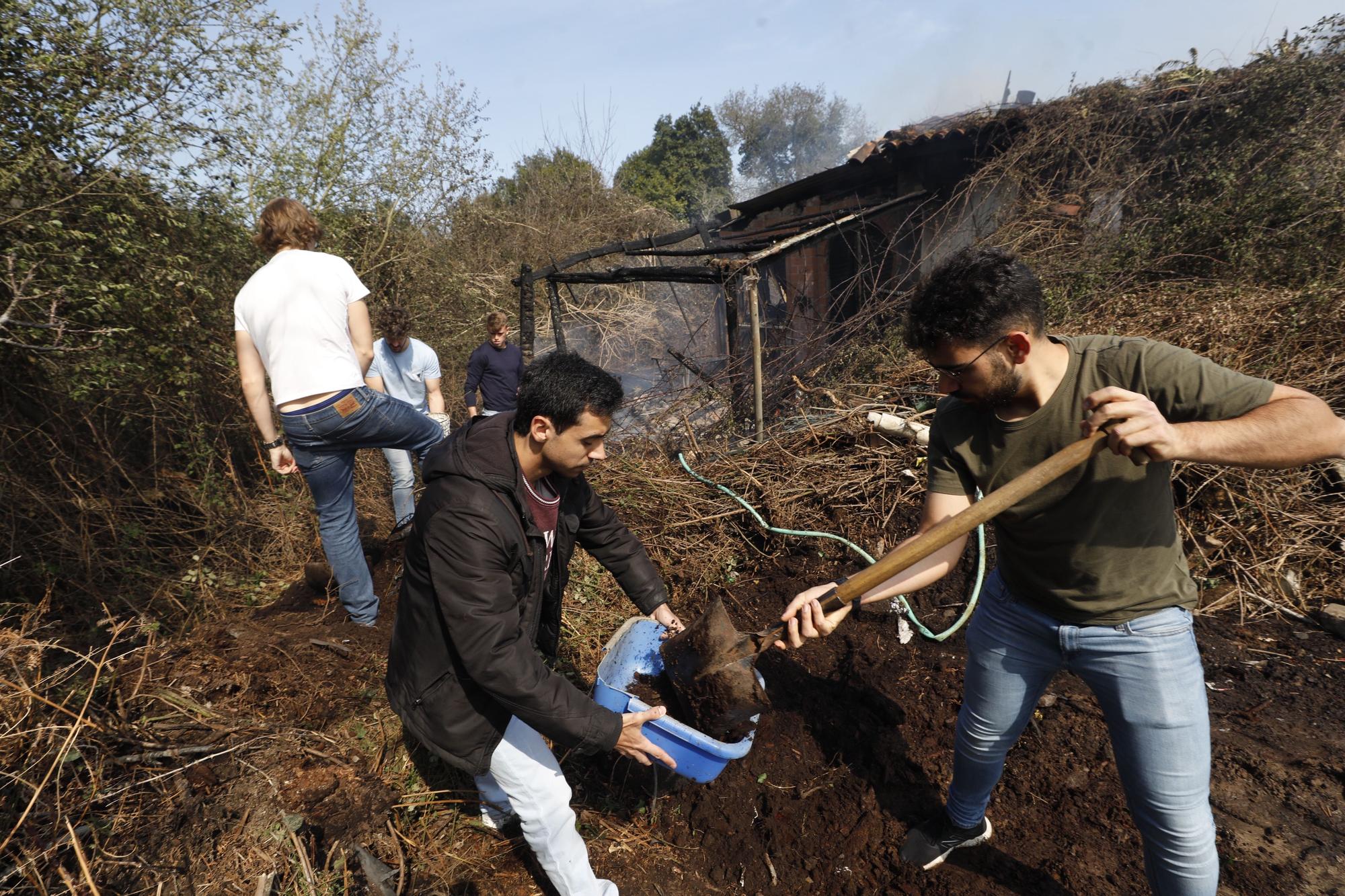 EN IMÁGENES: Gran oleada de incendios en Asturias