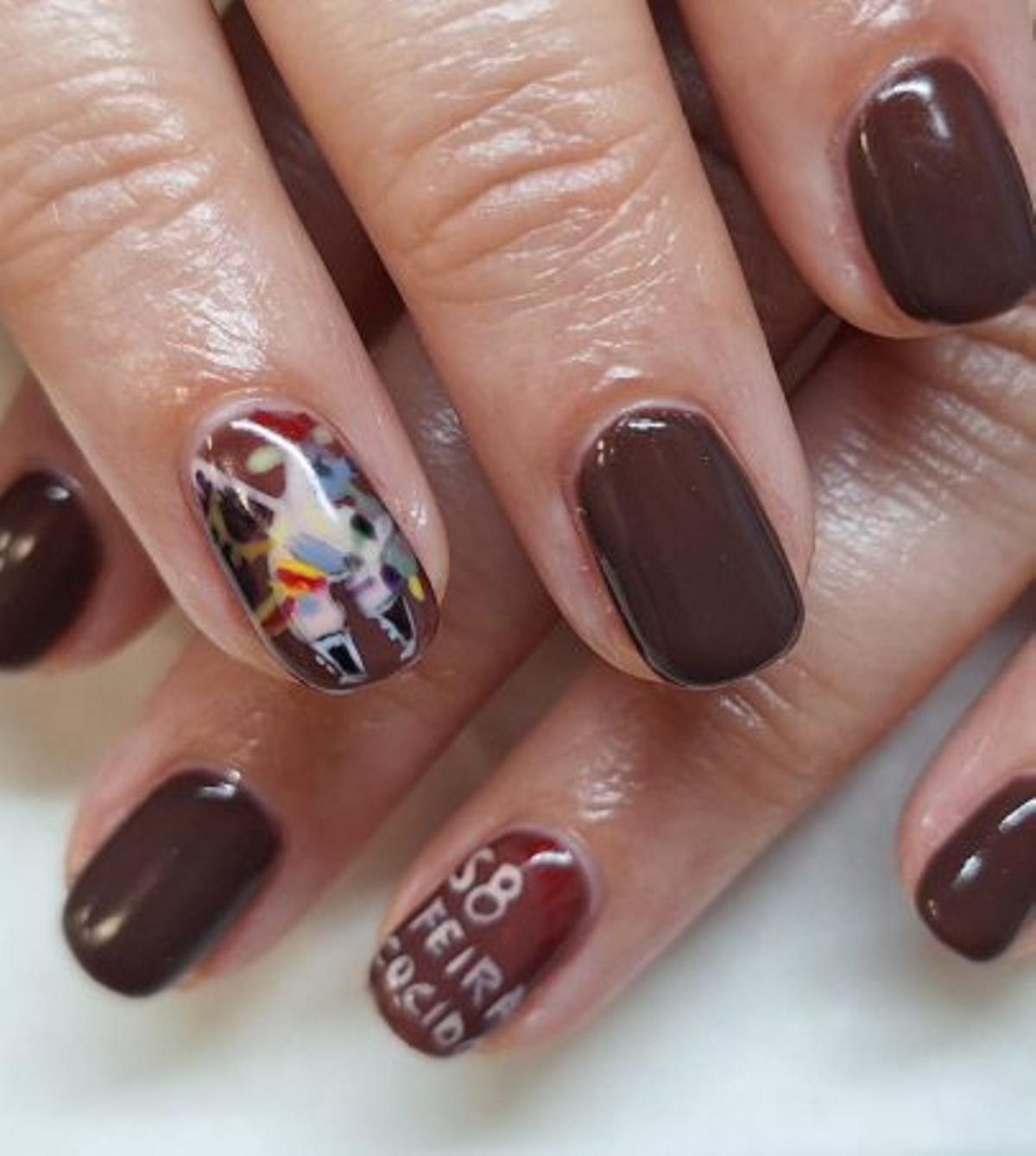 Las uñas de Raquel Lorenzo. | FIRMA