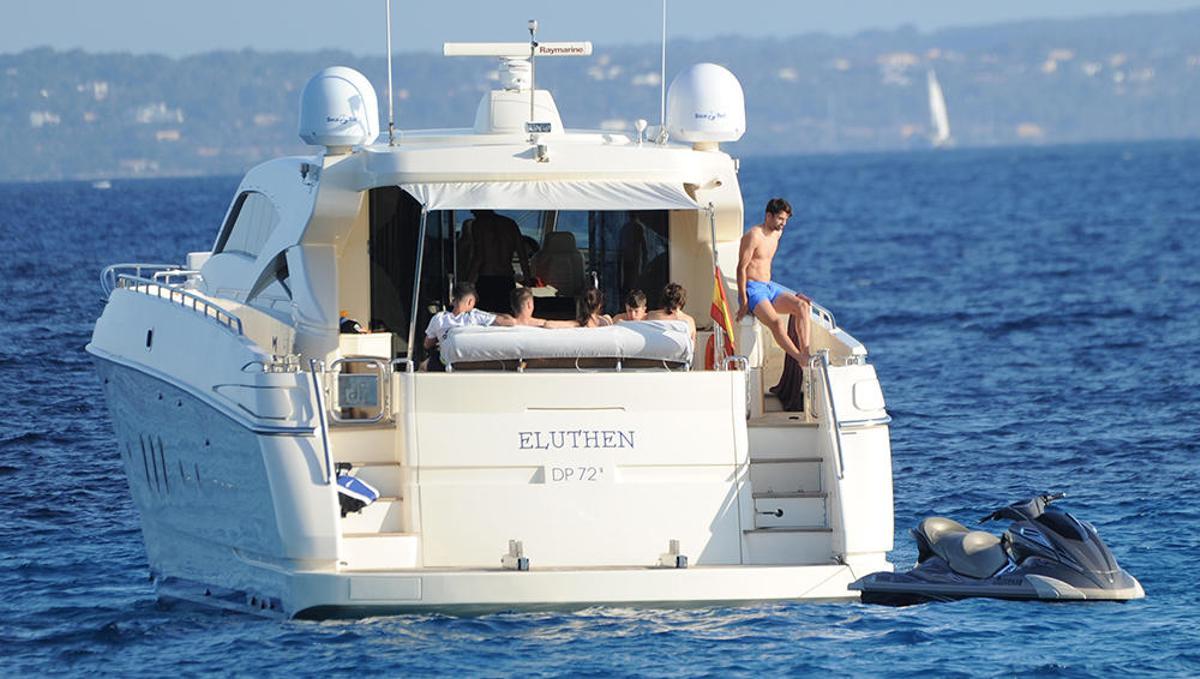 Zinedine Zidane, vacaciones en familia en Ibiza