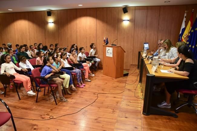 Bienvenida de los niños y niñas saharauis