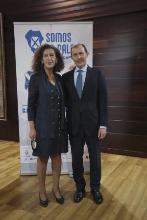 Presentación del partido solidario de Leyendas CD Tenerife-Real Madrid