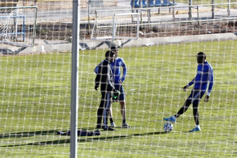 Primer entrenamiento de André Pereira