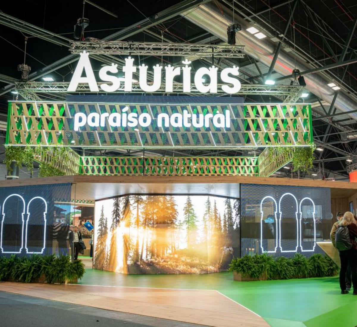 El stand de Asturias en Fitur