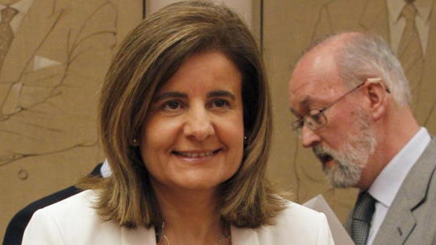 La ministra de empleo, Fátima Báñez