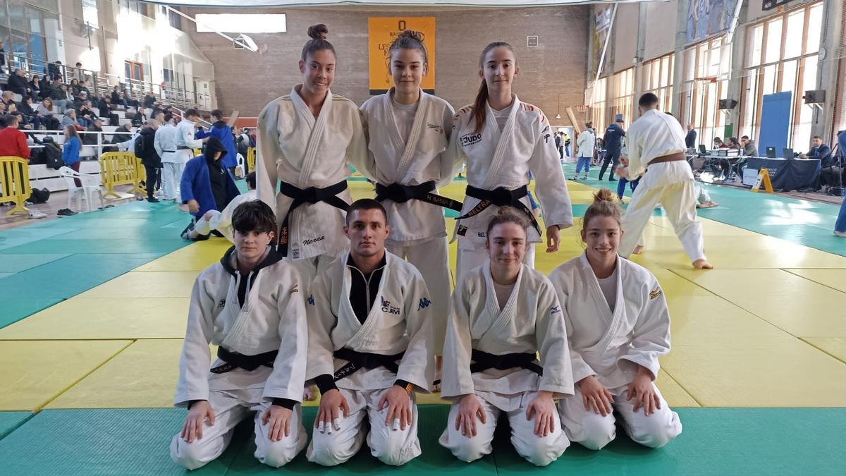 Alguns dels representants del Centre als Campionats de Catalunya júnior