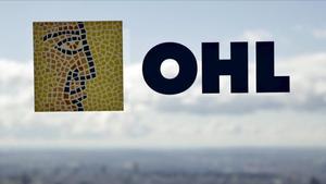 Logo de la empresa OHL. 