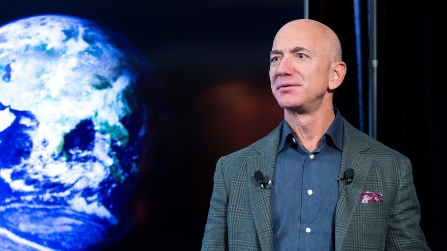 El fundador y director ejecutivo de Amazon, Jeff Bezos