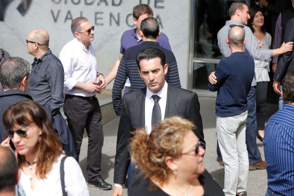 Funeral de Emilio Orta, presidente del Clúster de Automoción valenciano