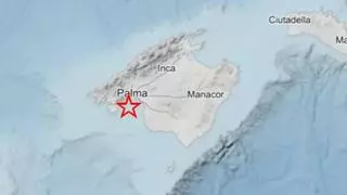 Se registra un terremoto en la bahía de Palma