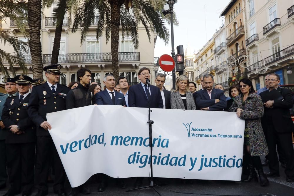 Día Europeo de las Víctimas del Terrorismo en València