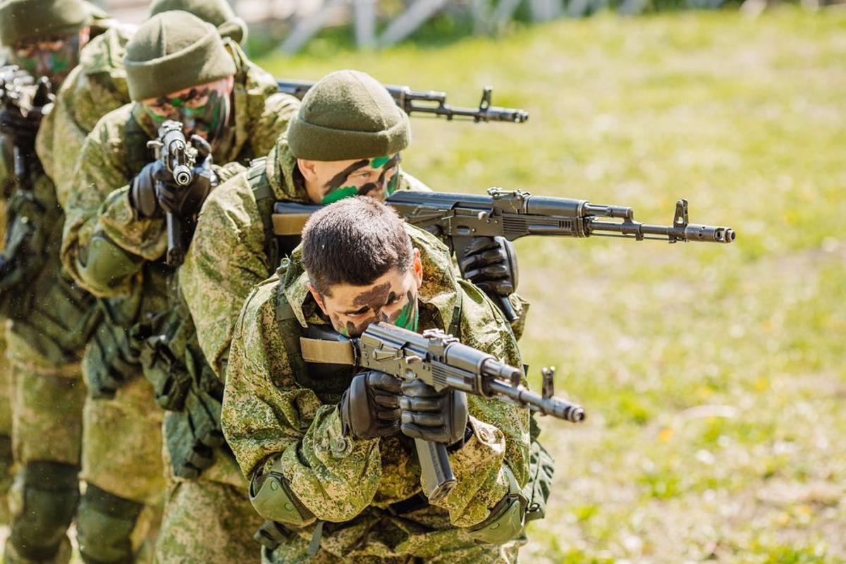 Imagen de las fuerzas especiales rusas. Imagen de las fuerzas especiales rusas.