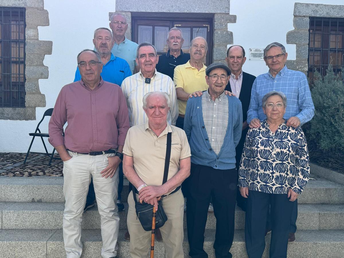 Componentes veteranos del CD Pozoblanco.