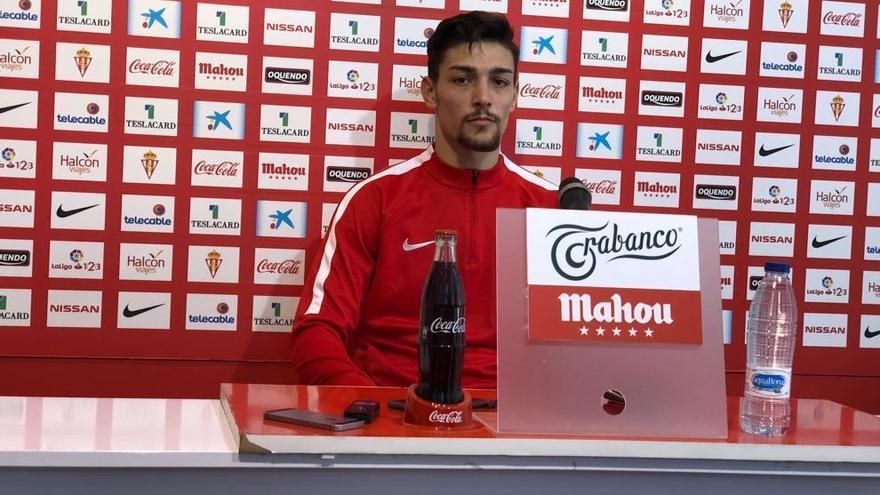 Fede Barba, esta mañana, en Mareo.