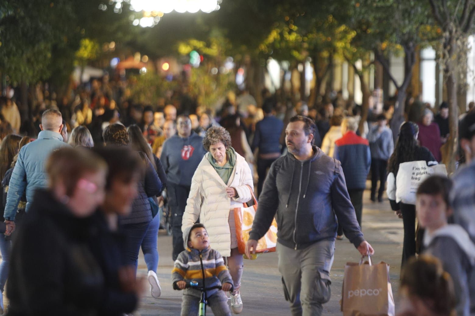 València, a reventar por la Navidad y el buen tiempo