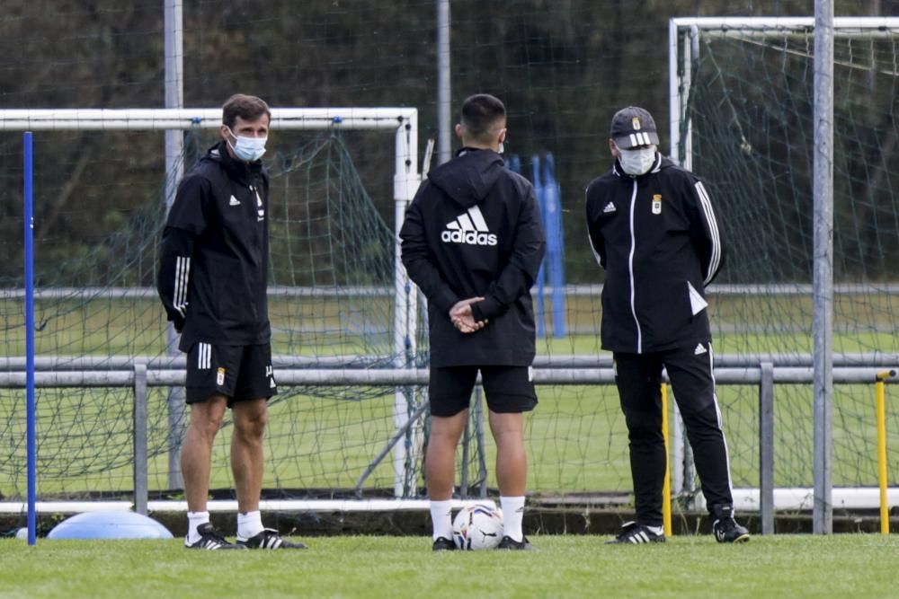 Entrenamiento del Oviedo