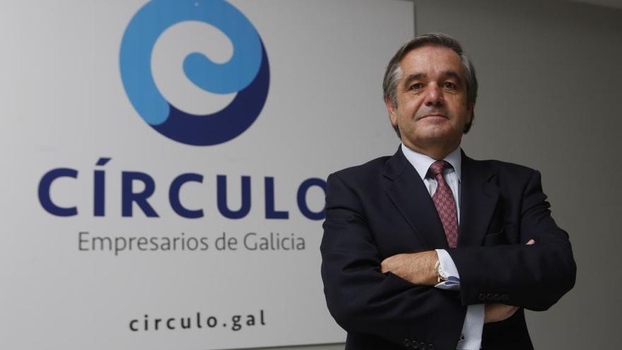 El presidente del Círculo de Empresarios, Juan Güell