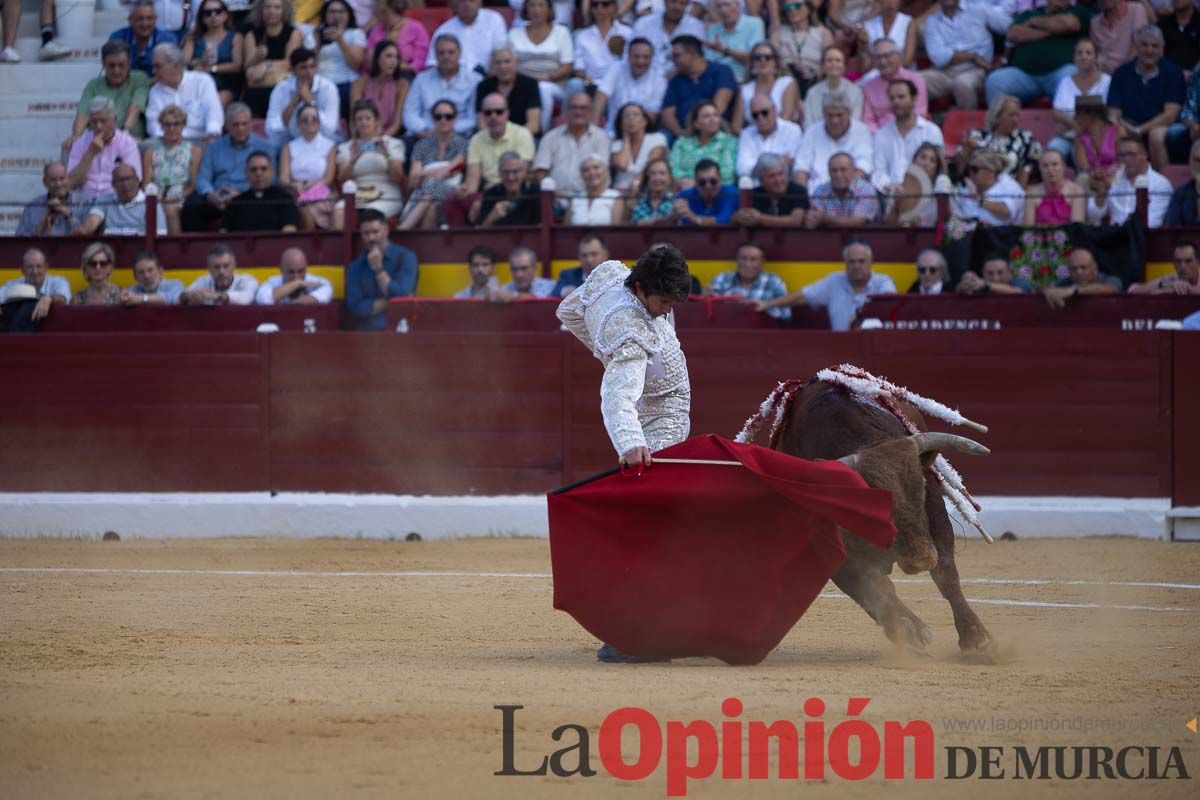 Segunda corrida de la Feria Taurina de Murcia (Castella, Manzanares y Talavante)