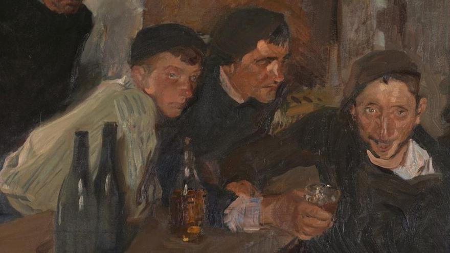'El borracho, Zarauz' de Joaquín Sorolla.