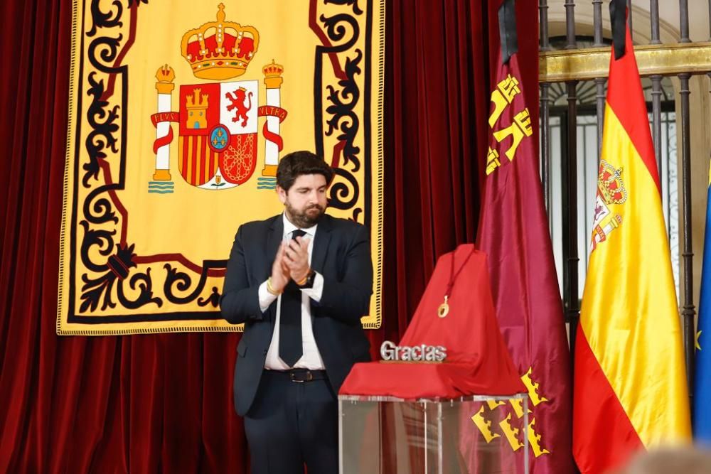 Acto institucional por el Día de la Región de Murcia en la iglesia de San Esteban