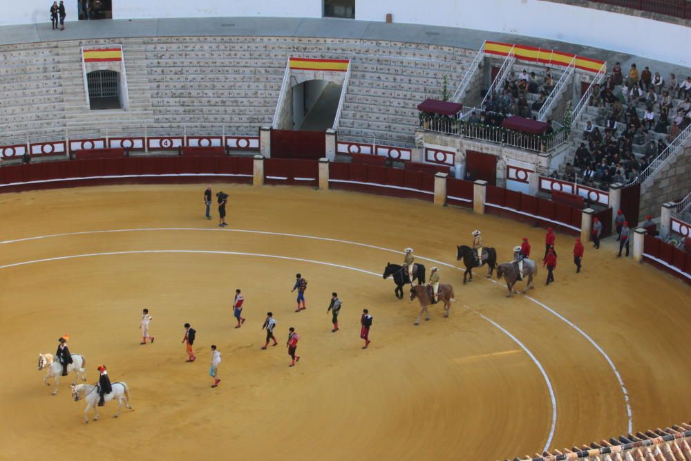 Este martes continúa el rodaje de 'Genius' en la plaza de toros de La Malagueta