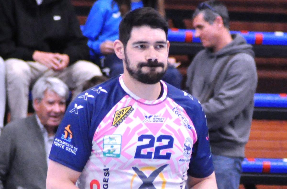 Javi García, en el encuentro disputado en Benidorm.