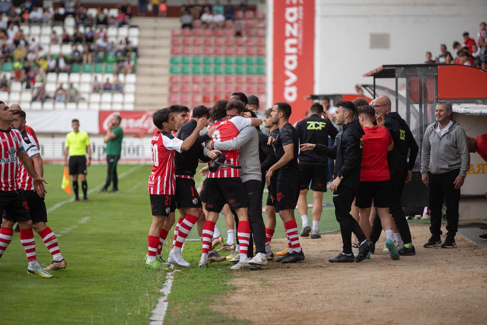 GALERÍA | Las mejores imágenes del partido entre el Zamora CF y el CD Arenteiro