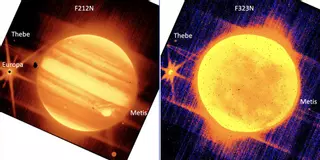 La imagen de Júpiter captada por el telescopio James Webb